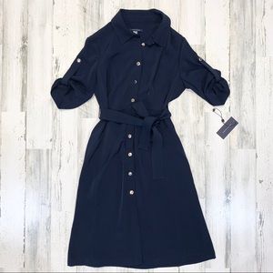 Tommy Hilfiger | NWT Twill Shirt Buttoned Dress